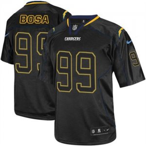 Nike San Diego Chargers #99 Joey Bosa Lights Out Black Men Stitched NFL Elite Jersey