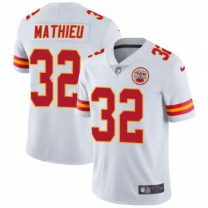 Chiefs #32 Tyrann Mathieu White Vapor Untouchable Limited Jersey