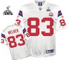 youth 2012 super bowl xlvi new england patriots #83 wes welker white[50th]