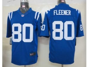 Nike NFL indianapolis colts #80 fleener blue Game Jerseys