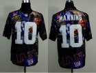 Nike New York Giants #10 Manning camo jerseys[Elite Fanatical version]