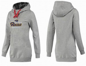 Women St. Louis Rams Logo Pullover Hoodie-020