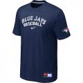 Toronto Blue Jays D.Blue Nike Short Sleeve Practice T-Shirt