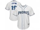 Youth San Diego Padres #19 Tony Gwynn White Cool Base Stitched MLB Jersey