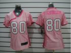 Nike Women Houston Texans #80 Andre Johnson Pink Jerseys