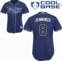 mlb Tampa Bay Rays #8 Jennings Blue(cool base)