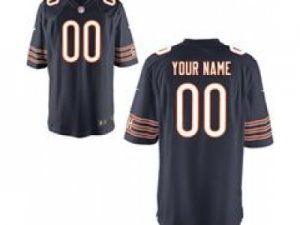 Men\'s Nike Chicago Bears Customized Game Team Color Jerseys (S-4XL)