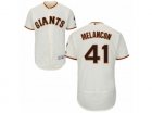 Mens Majestic San Francisco Giants #41 Mark Melancon Cream Flexbase Authentic Collection MLB Jersey