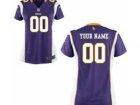 Women's Nike Minnesota Vikings Customized Game Team purple Jerseys