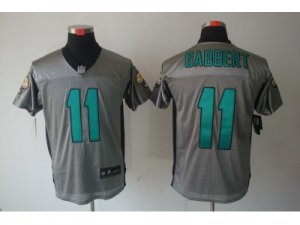 Nike NFL Jacksonville Jaguars #11 Blaine Gabbert Grey Jerseys[Shadow Elite]