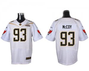 2016 Pro Bowl Nike Tampa Bay Buccaneers #93 Gerald McCoy white jerseys(Elite)