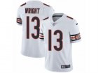 Mens Nike Chicago Bears #13 Kendall Wright Vapor Untouchable Limited White NFL Jersey