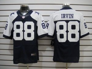 Nike NFL Dallas Cowboys #88 Michael Irvin Blue Jerseys Thankgivings(Elite)