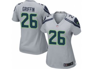 Women Nike Seattle Seahawks #26 Shaquill Griffin Game Grey Alternate NFL Jersey
