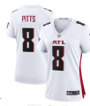 Men's Atlanta Falcons #8 PITTS New White Vapor Untouchable Limited Stitched Jersey