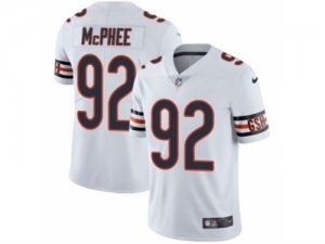 Mens Nike Chicago Bears #92 Pernell McPhee Vapor Untouchable Limited White NFL Jersey