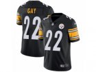 Mens Nike Pittsburgh Steelers #22 William Gay Vapor Untouchable Limited Black Team Color NFL Jersey