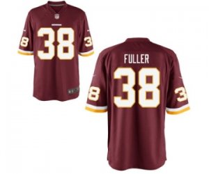 Men\'s Nike Washington Redskins #38 Kendall Fuller Game Red Team Color NFL Jersey