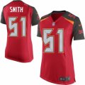 Womens Nike Tampa Bay Buccaneers #51 Daryl Smith Limited Red Team Color NFL Jersey