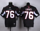 Nike Arizona Cardinals #76 Lupati Black Jerseys(Elite)