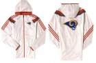 NFL St. Louis Rams dust coat trench coat windbreaker 4