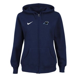 Women Carolina Panthers Logo Pullover Hoodie-8