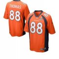 2014 Super Bowl XLVIII Denver Broncos #88 Demaryius Thomas Orange limited Jersey