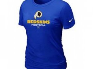 Women Washington RedSkins Blue T-Shirt