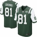 Mens Nike New York Jets #81 Quincy Enunwa Game Green Team Color NFL Jersey