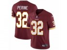 Mens Nike Washington Redskins #32 Samaje Perine Vapor Untouchable Limited Burgundy Red Team Color NFL Jersey