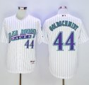 Arizona Diamondbacks #44 Paul Goldschmidt White 1999 Turn Back The Clock Stitched Baseball Jersey