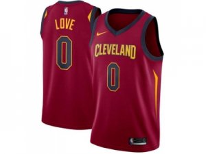 Men Nike Cleveland Cavaliers #0 Kevin Love Red Stitched NBA Swingman Jersey
