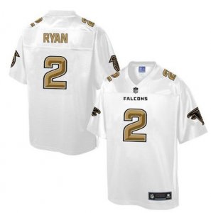 Nike Atlanta Falcons #2 Matt Ryan White Men NFL Pro Line Fashion Game Jersey