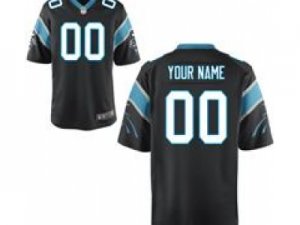 Men\'s Nike Carolina Panthers Customized Game Team Color Jerseys (S-4XL)