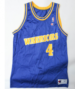 Golden State Warriors #4 Royal Swingman Crossover Jersey