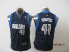 youth dallas mavericks #41 nowitzki regular dk,blue