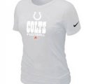 Women Indianapolis Colts White T-Shirt