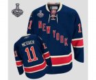 nhl jerseys new york rangers #11 messier dk.blue[85th][2014 stanley cup]