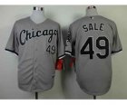 mlb jerseys chicago white sox #49 sale grey