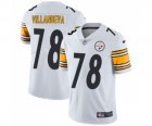 Youth Nike Pittsburgh Steelers #78 Alejandro Villanueva Vapor Untouchable Limited White NFL Jersey