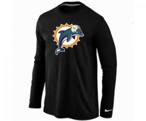 Nike Miami Dolphins Logo Long Sleeve T-Shirt black