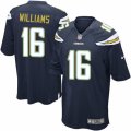 Mens Nike San Diego Chargers #16 Tyrell Williams Game Navy Blue Team Color NFL Jersey