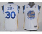 youth nba golden state warriors #30 curry white[revolution 30 swingman]