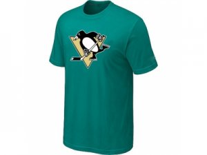 NHL Pittsburgh Penguins Big & Tall Logo Green T-Shirt