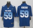 Nike NFC Panthers #59 Luke Kuechly Royal 2018 Pro Bowl Game Jersey