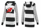 NHL Women New Jersey Devils Logo Pullover Hoodie 11