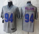 Nike Buffalo Bills #94 Williams Grey Jerseys(Vapor Elite)