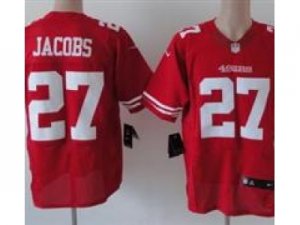 Nike NFL San Francisco 49ers #27 Brandon Jacobs Red Elite jerseys