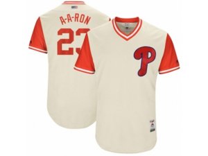 2017 Little League World Series Phillies #23 Aaron Altherr A-A-Ron Tan Jersey