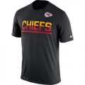 Mens Kansas City Chiefs Nike Practice Legend Performance T-Shirt Black